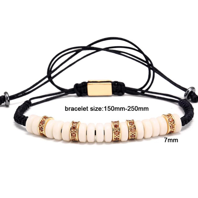 Coconut shell Beaded Bracelets