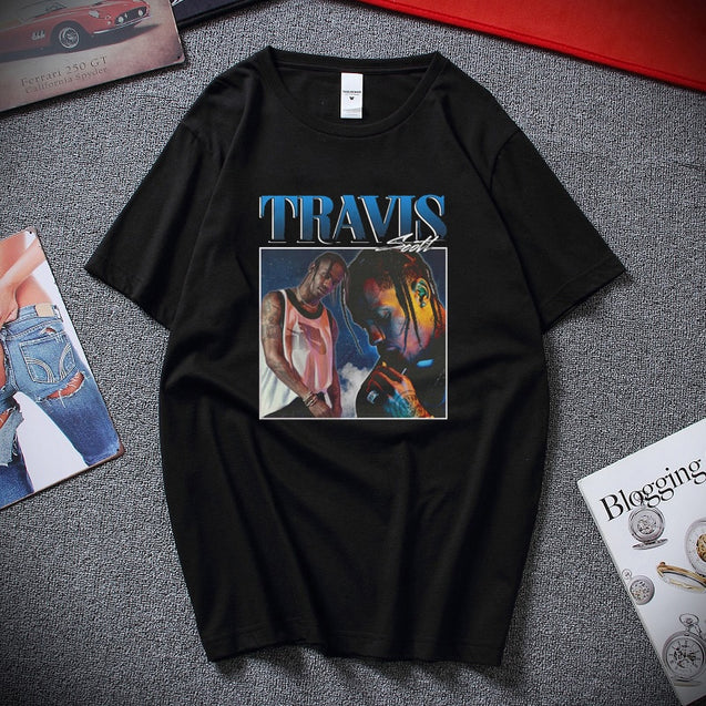 New Fashion Travis Scott Asap Rocky T-Shirts