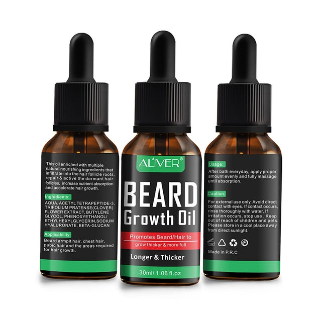 Natural Beard Growth Oil