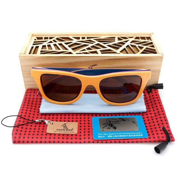 Unisex Wooden Bamboo Sunglasses Handmade