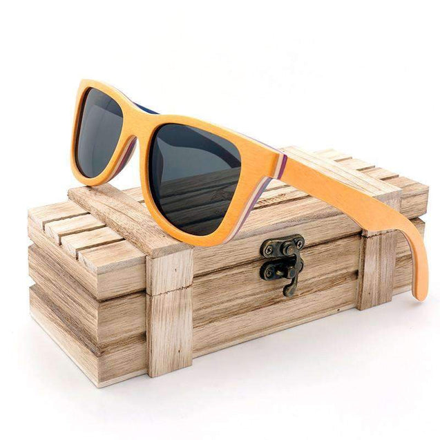 Unisex Wooden Bamboo Sunglasses Handmade