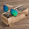 Handmade Bamboo Wood Sunglasses With Gift Box
