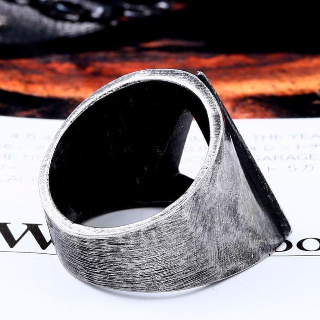 Stainless Steel Men's Triangle Ring