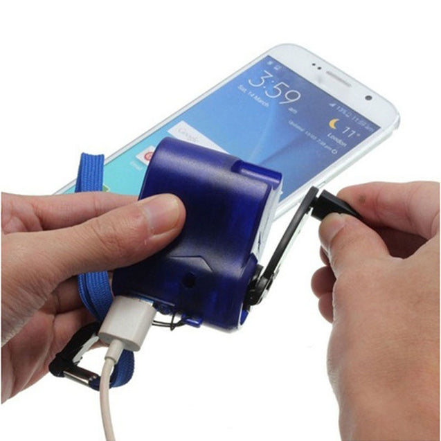 Emergency Hand Crank USB Phone Charger