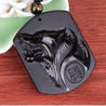 Wolf Obsidian Necklace
