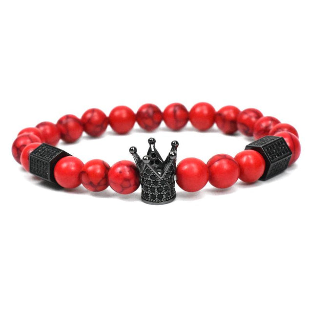 Stacked King Crown Bracelet Sets