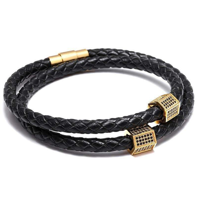 Multilayer Velvet Leather Bracelet [2 Variants]