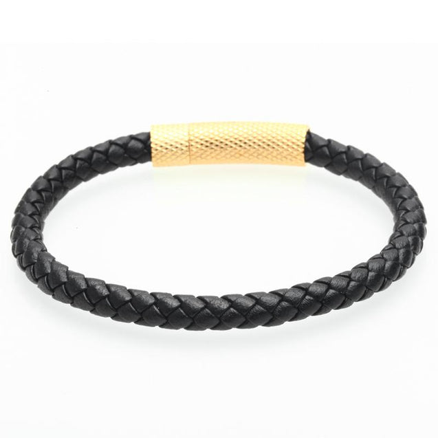 Casual Braided Leather Bracelet 