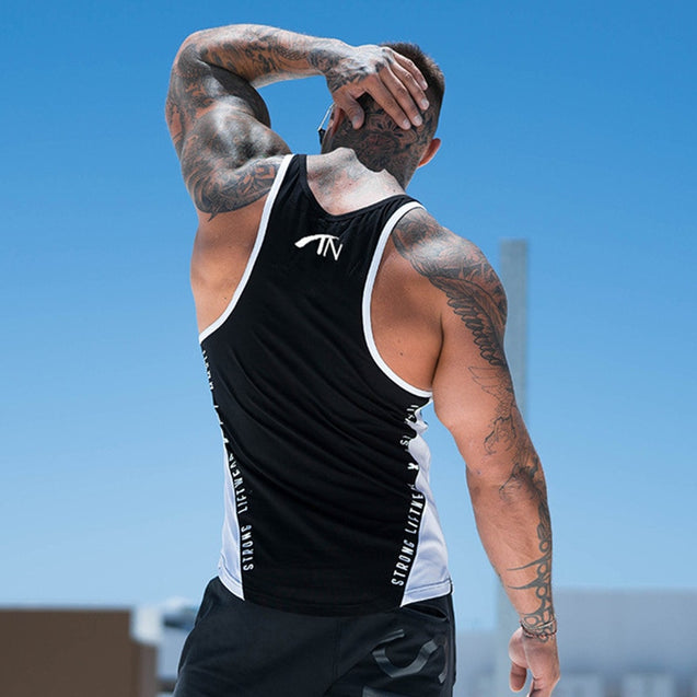 Men's Workout Fitness Cotton Tank Tops