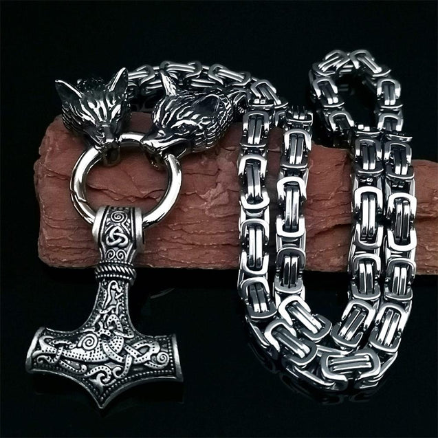 viking necklace mens
