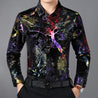 Men's Luxury Velvet Casual Shirt