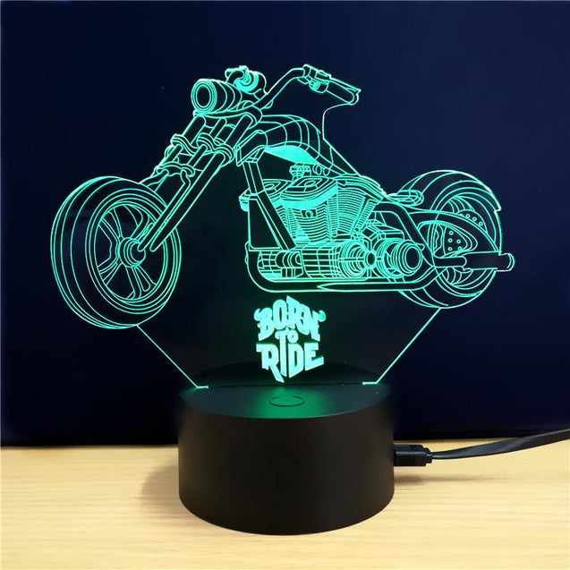 3D LED Motorcycle Lamp