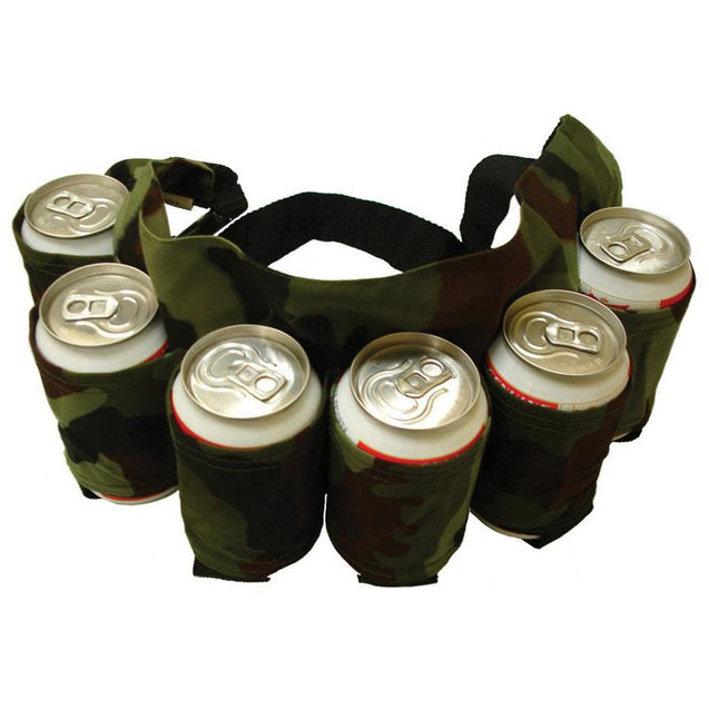 6 Pack Beer Belt Outdoor Camping Beer Waistband