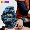 Sports Camo Watches - Waterproof Blue Camouflage Watch