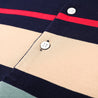 Men's Striped Embroidery Polo Shirts