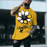 Men Sunflower Harajaku T-Shirts
