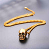 Mens Skull Necklace [ 3 Colors ]
