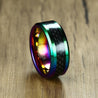 Tungsten Carbide Ring 8MM Multi Color