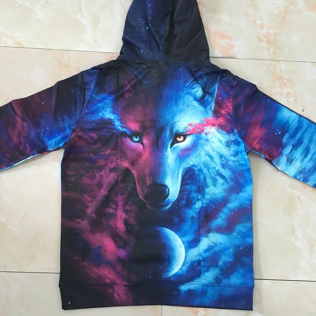 The Wolf Legend 3D Hoodie