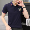 Men's Tiger Embroidery Polo Shirts