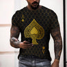 Men Funny Poker Style Fashion T-Shirt