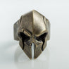 Spartan Helmet Mask Ring for Men