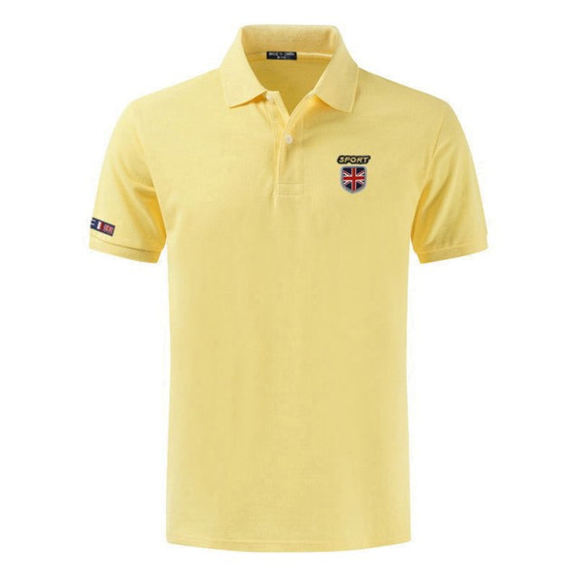 Men's Sports Cotton Polo Shirt