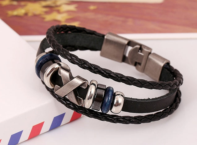 Vintage Handmade Multilayer Leather Bracelet Sets