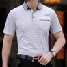 Men's Business Style Plaid Polo Shirts