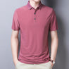 Men's Solid Color Casual Polo Shirts