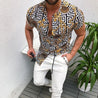 Men's Casual Fashion Printed Shirt