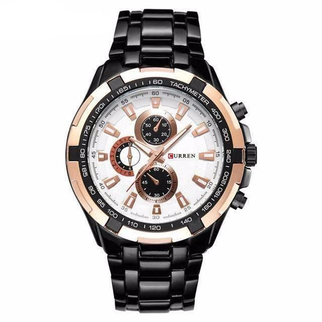 Men's Luxury Waterproof Wristwatch - [10 Variants ]