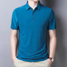 Men's Solid Color Casual Polo Shirts
