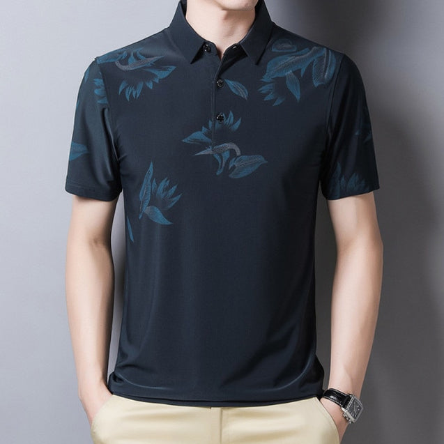 Men's Graphic Printed Polo Shirts