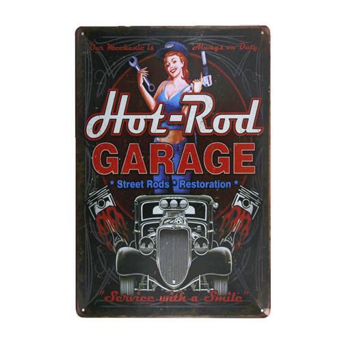 Garage / Man Cave Vintage Metal Signs [ 24 Variations ]