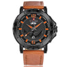 Luxury Genuine Leather Quartz Wristwache