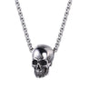 Mens Skull Necklace [ 3 Colors ]