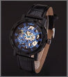 Mechanical Wristwatches With Leather Band